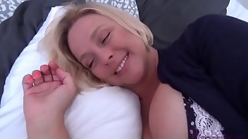 Dirty Talk Blonde MILF Clothed Big Tits 